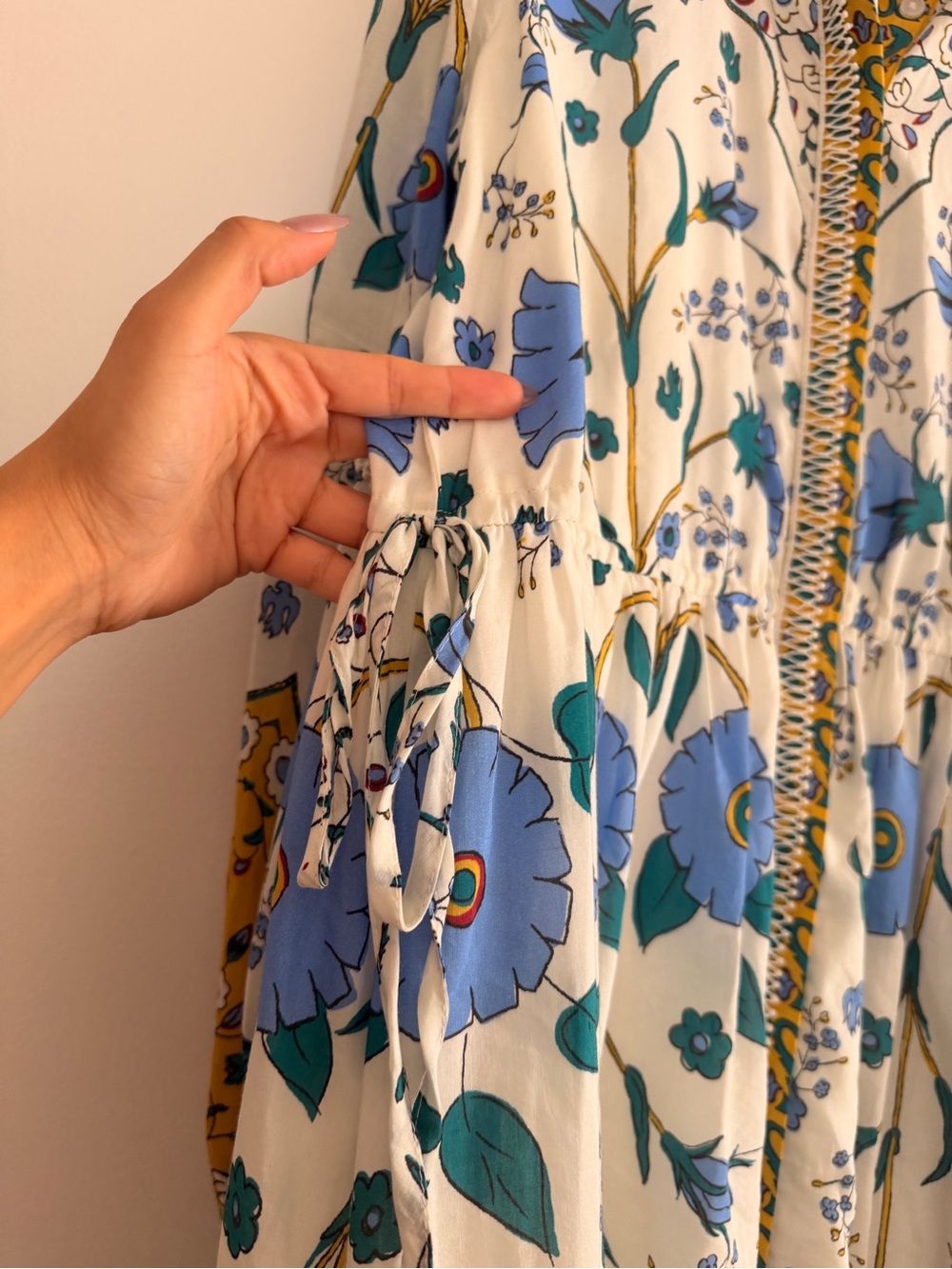 ANTHROPOLOGIE Eleanora Maxi Shirt Dress Sozi L - Picture 5 of 9